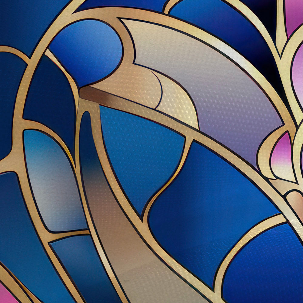 Jewel of Art Deco - Sapphire Rose Quartz