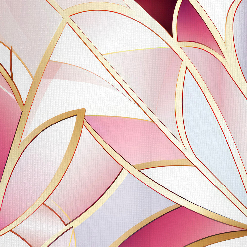 Jewels of Art Deco -Rose Quartz- Pure 100% Silk Scarf