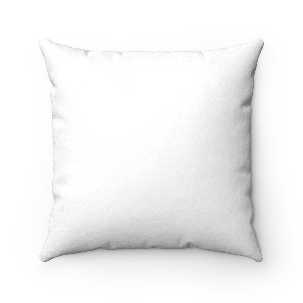 Bauhaus Inspired Suede Square Pillow