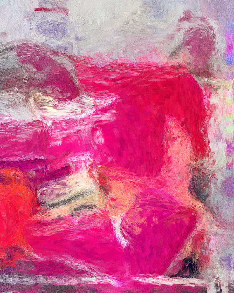 Nine Dimensions Abstract Art - Float