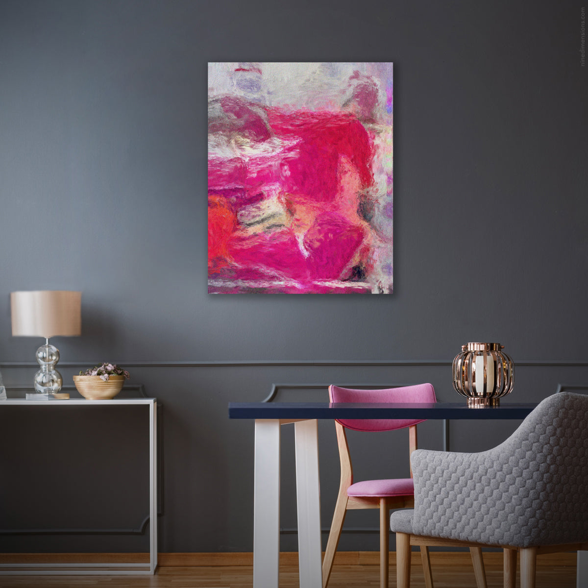Nine Dimensions Abstract Art - Float