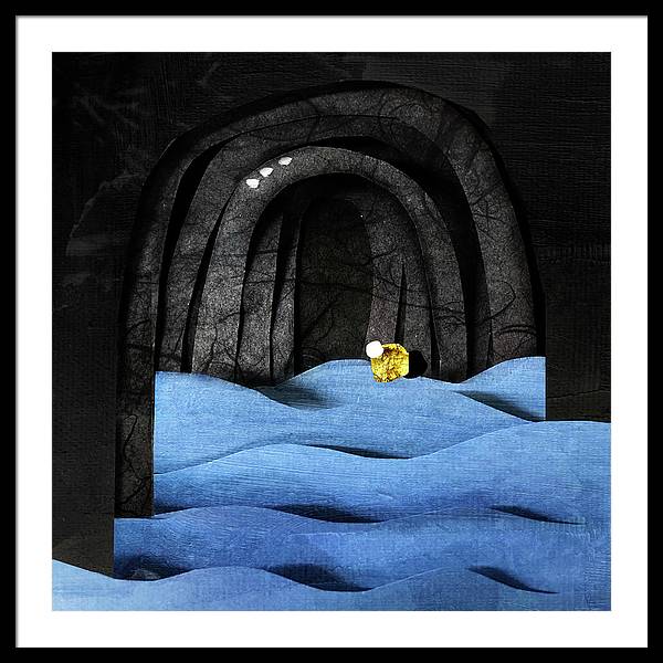 Belly of the Whale - Framed Print