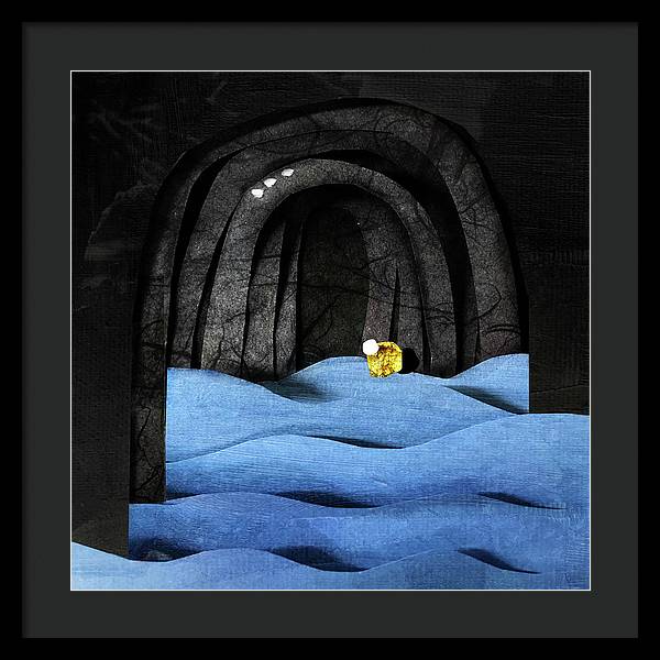 Belly of the Whale - Framed Print