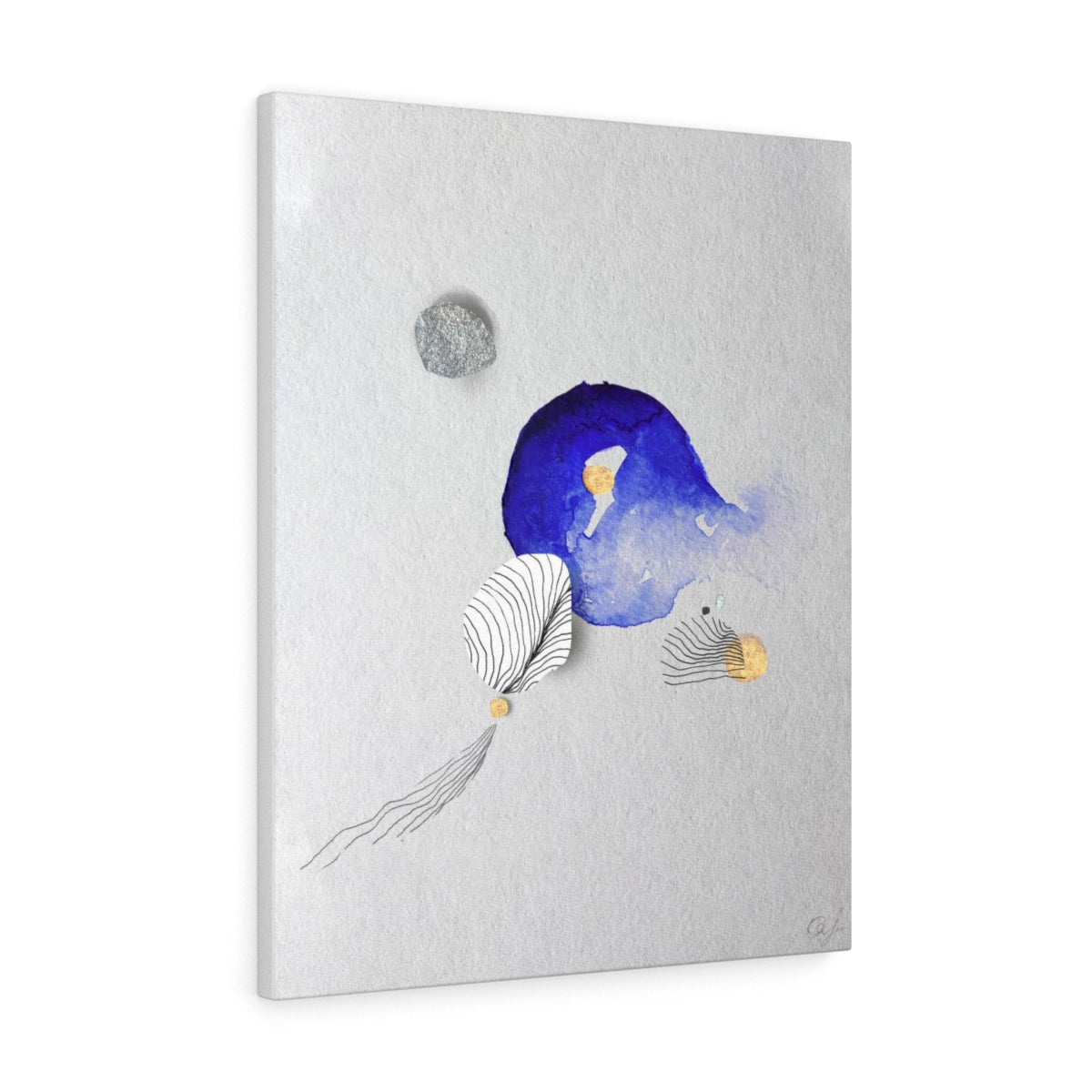 Art Gallery Nine Dimensions Abstract, Mixed Media, Minimal Art - Cosmic Travelers