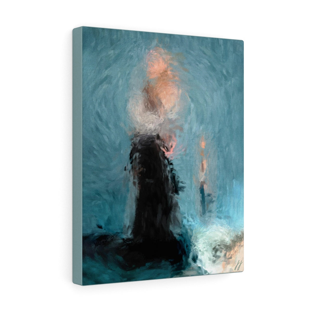 Nine Dimensions Art - Abstract Figurative- Two Of Us