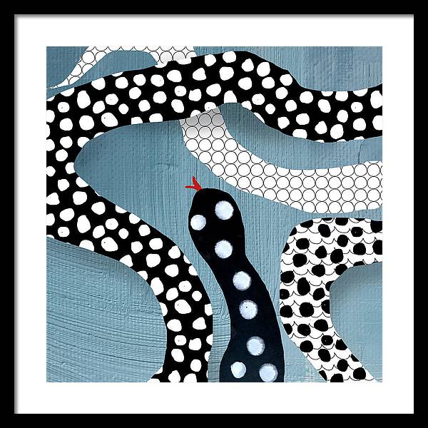 The Mother of All Snakes - Framed Print