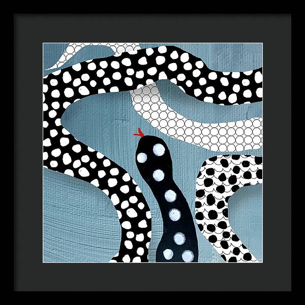 The Mother of All Snakes - Framed Print
