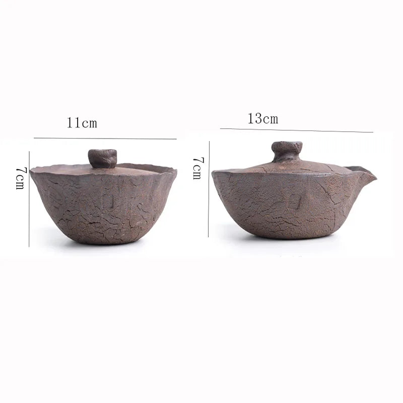 Wabi Sabi Zen Harmony Ceramic Bowl  for Tea Ceremonies