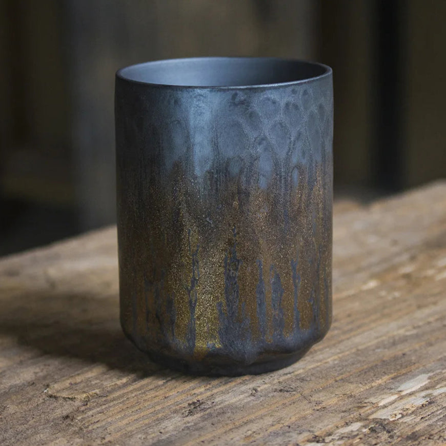 Large Wabi Sabi Twilight Tea Cup