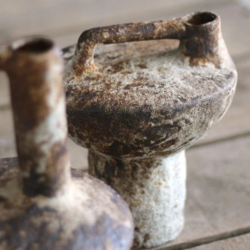 Wabi Sabi Essence - Rustic Handmade Vases