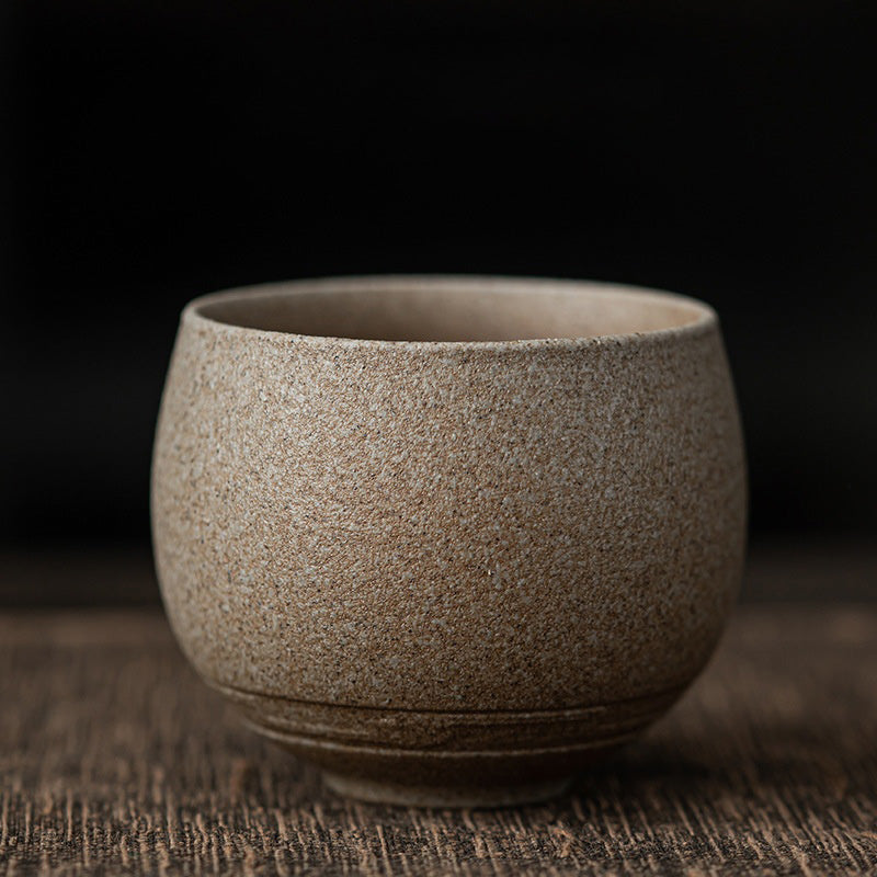 Japanese Style Handmade Stoneware Tea Cup