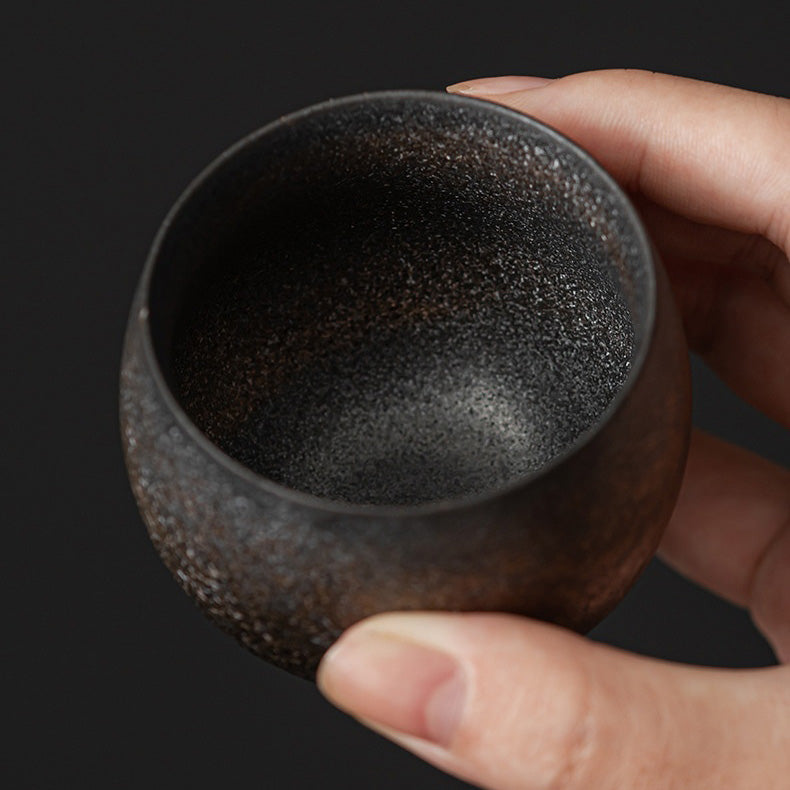 Japanese Style Handmade Stoneware Tea Cup